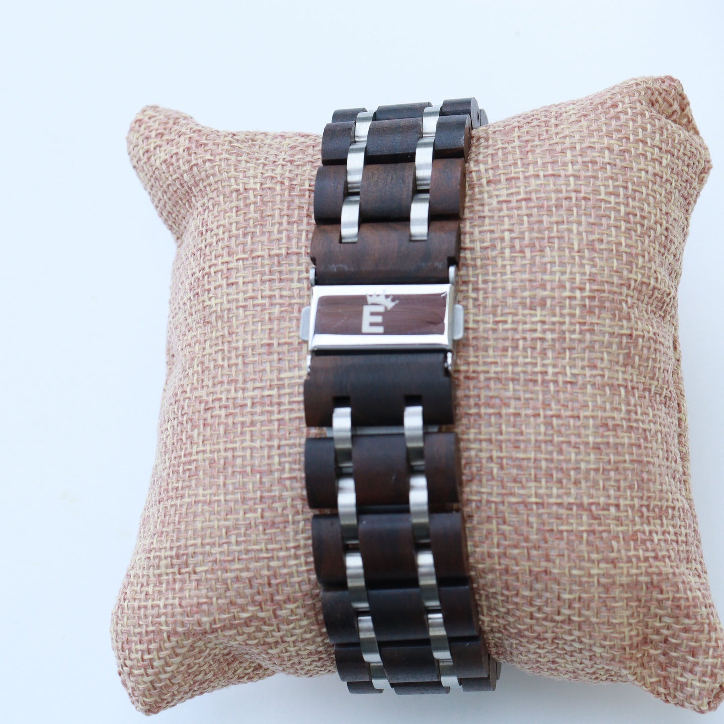 Elevate WoodenWatch ChronoGraft Elite HandMade Walnut Box Band Wooden Watch Stainless Steel