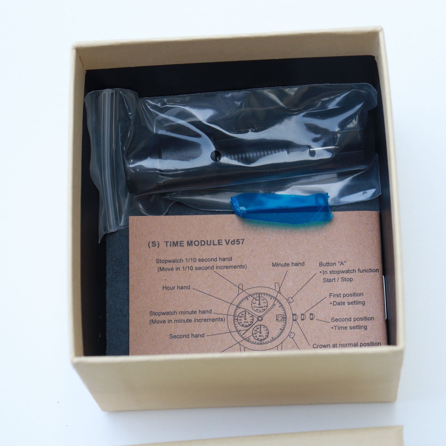 Elevate WoodenWatch ChronoGraft Elite HandMade Walnut Box Band Wooden Watch Stainless Steel