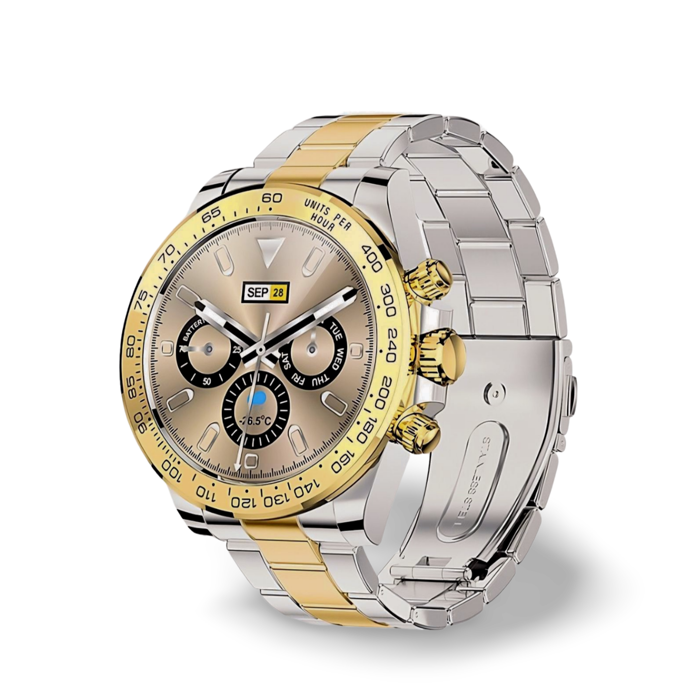 Elevate SmartWatch Stainless Steel Business SmartWatch For IOS and Android